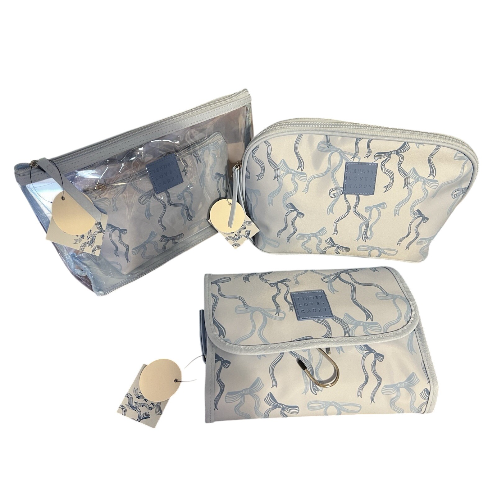 Nwt Tender Love + Carry Blue Ribbon